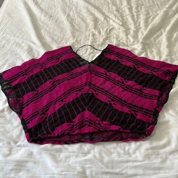 Free People Poncho Top - Picture 1 of 2